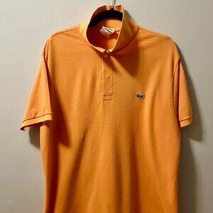 LACOSTE POLO - ORANGE MENS 7